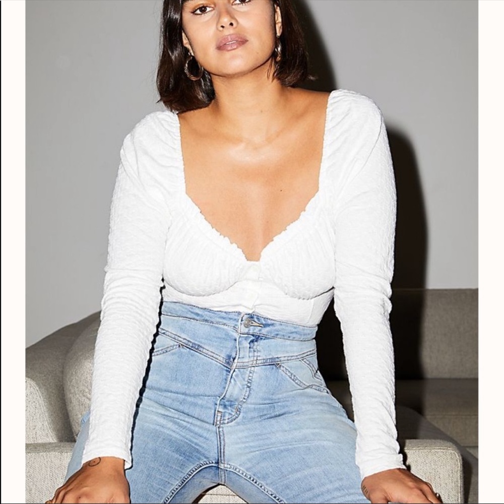 Free people lady bug top